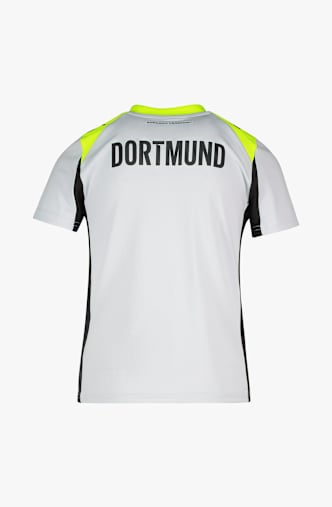 PUMA Borussia Dortmund Away Replica Kinder Fussballtrikot 25/26 Silber
