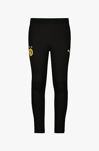 PUMA Borussia Dortmund Kinder Trainerhose 25/26 Schwarz