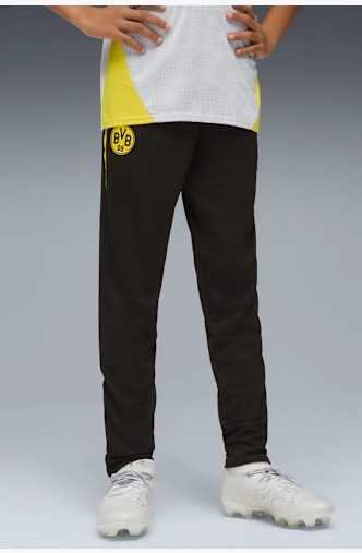 PUMA Borussia Dortmund pantalon de sport enfants 25/26 Noir