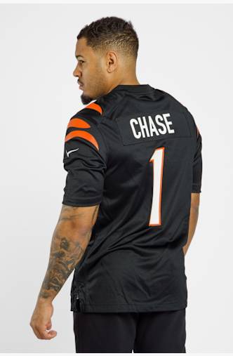 Nike Cincinnati Bengals Ja'Marr Chase Home maillot de football américain hommes 24/25 Noir