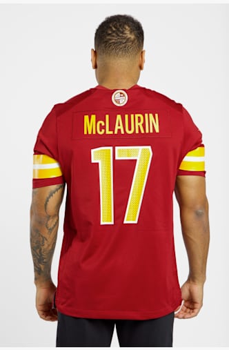 Nike Washington Commanders Terry McLaurin Home maillot de football américain hommes 24/25 Rouge