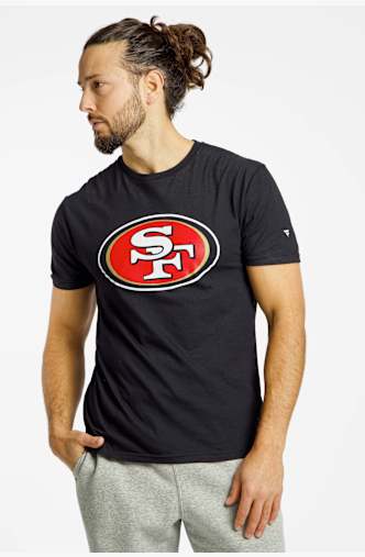 Fanatics San Francisco 49ers Primary Logo Herren T-Shirt Schwarz