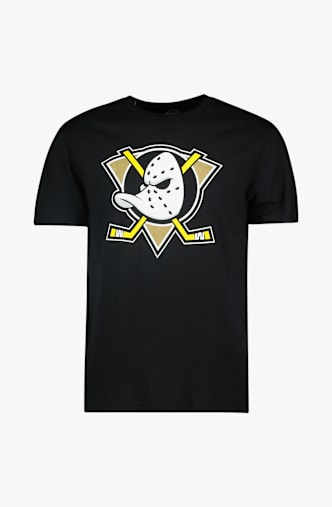 Fanatics Anaheim Ducks Primary Logo Herren T-Shirt Schwarz