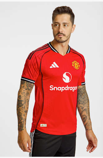 adidas Manchester United Home Authentic maglia da calcio uomo 25/26 Rosso