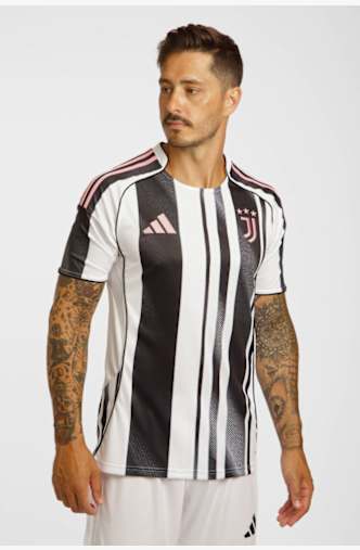 adidas Juventus Home Replica maglia da calcio uomo 25/26 Nero