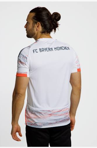 adidas FC Bayern Monaco Away Replica maglia da calcio uomo 25/26 Bianco