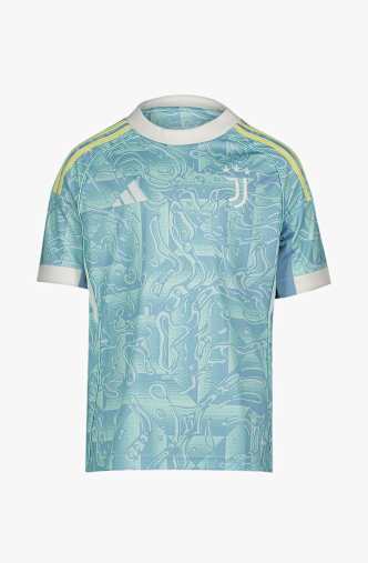 adidas Juventus Turino Away Replica maglia da calcio bambini 25/26 Blu