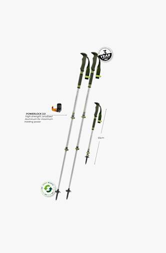Komperdell Explorer Zero Wanderstock Grau