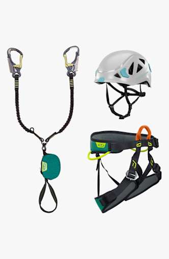 Climbing Technology Top Shell Klettersteigset Schwarz