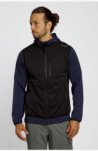 46 NORD Herren Gilet Schwarz