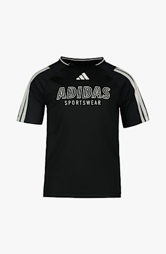 adidas House of Tiro Kinder T-Shirt Schwarz