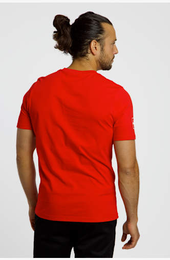 PUMA Schweiz Herren T-Shirt Frauen EM 2025 Rot