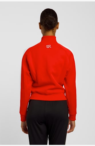 PUMA Schweiz T7 Damen Trainingsjacke Rot