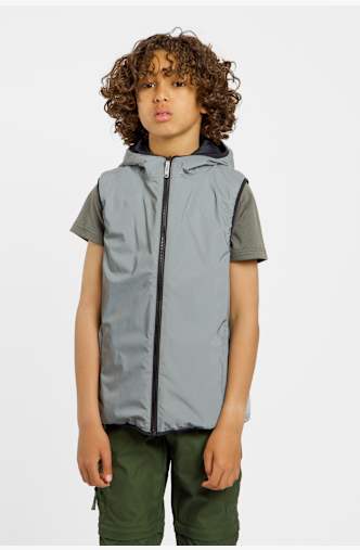 46 NORD Reversible Kinder Gilet Multicolor