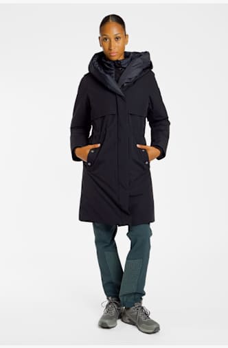 46 NORD cappotto invernale donna Nero