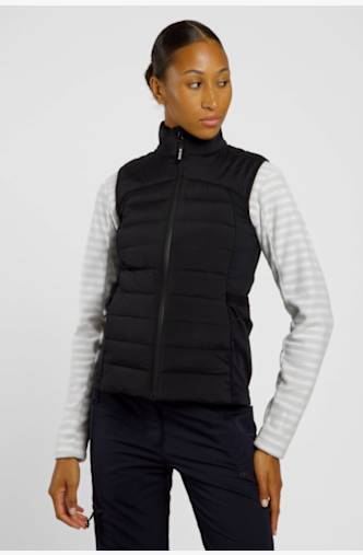 46 NORD Damen Gilet Schwarz