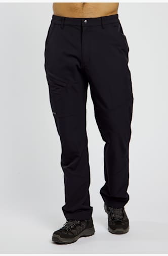 46 NORD pantalon de randonnée d'hiver hommes Noir