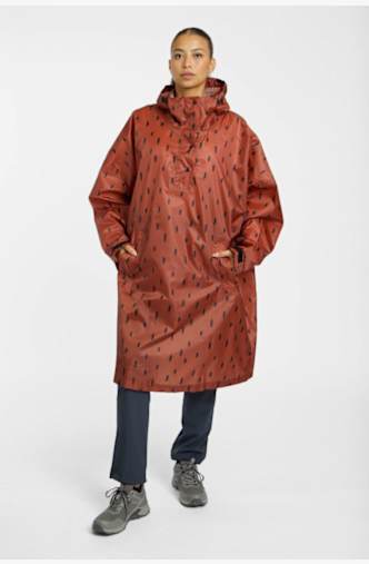 46 NORD poncho de pluie Rouille