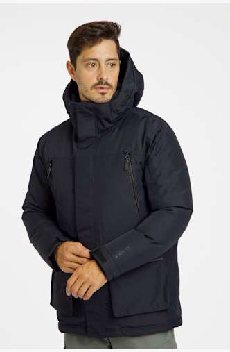 46 NORD Herren Winterjacke Schwarz