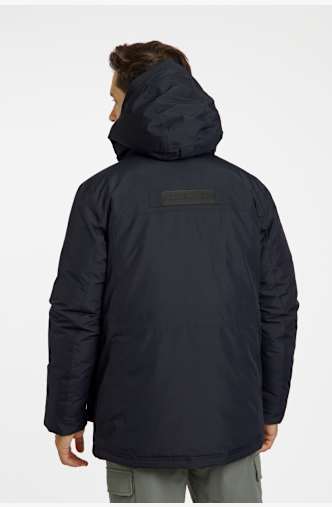 46 NORD Herren Winterjacke Schwarz