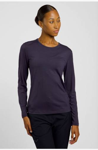 46 NORD Merino Mix Damen Longsleeve Blau