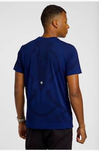 ASICS Road Seamless Herren T-Shirt Blau
