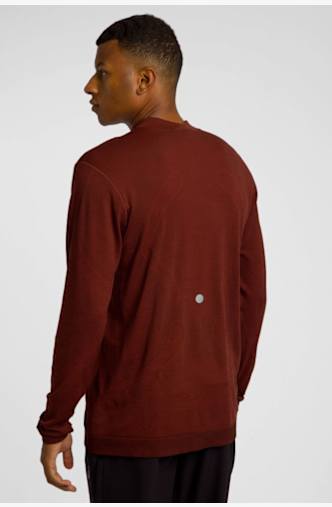 ASICS Road Winter Seamless longsleeve uomo Rosso
