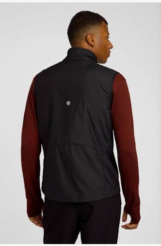ASICS Road Winter Herren Gilet Schwarz