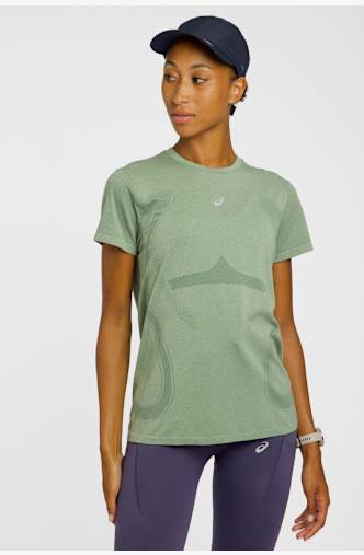 ASICS Road Seamless t-shirt femmes Vert