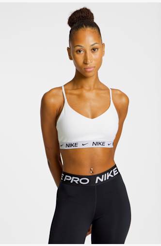 Nike Indy Light reggiseno sportivo donna Bianco