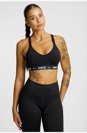Nike Dri-FIT Indy Medium Damen Sport-BH Schwarz