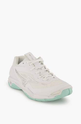 Mizuno Wave Stealth 6 scarpe da palestra donna Bianco