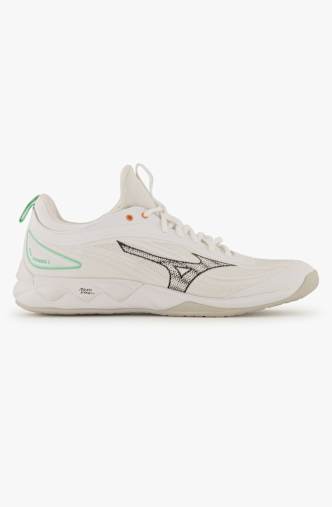 Mizuno Wave Luminous 3 chaussures de salle hommes Blanc