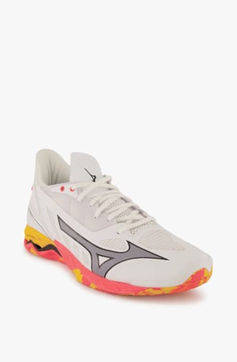 Mizuno Wave Mirage 5 chaussures de salle hommes Blanc