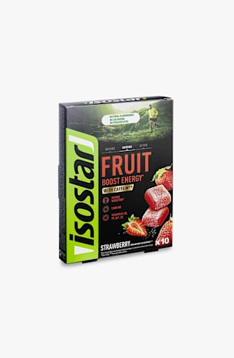 Isostar Energy Fruit Boost Strawberry 10 x (10 x 10 g) Energy Gummies Rot