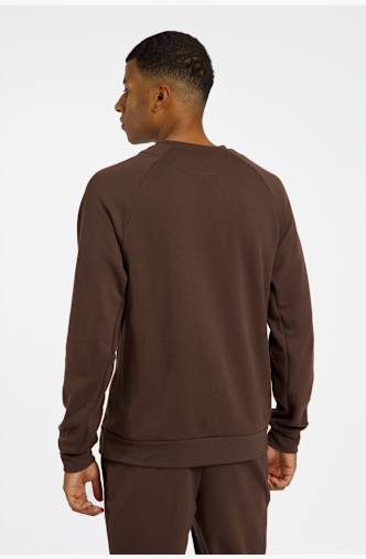 Nike Primary Fleece Dri-FIT Herren Longsleeve Braun
