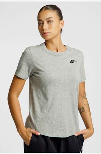 Nike Club Essentials t-shirt donna Grigio