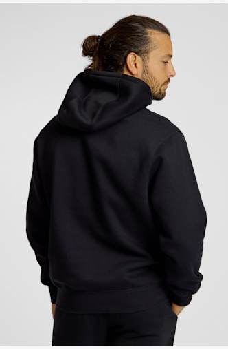 Nike Club Herren Hoodie Schwarz