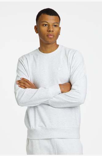 Nike Club Fleece longsleeve uomo Grigio