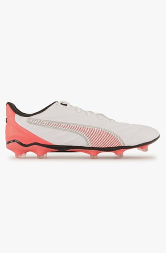 PUMA King Pro FG/AG Fussballschuh Weiss