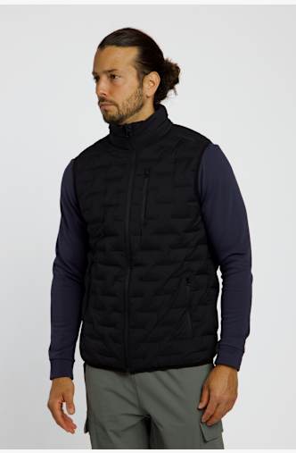 46 NORD Herren Gilet Schwarz