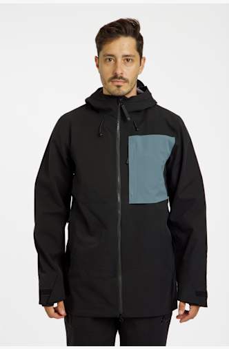 ALBRIGHT Engelberg&nbsp;3L Herren Skijacke Schwarz