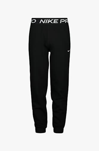 Nike Pro Fleece Mädchen Trainerhose Schwarz