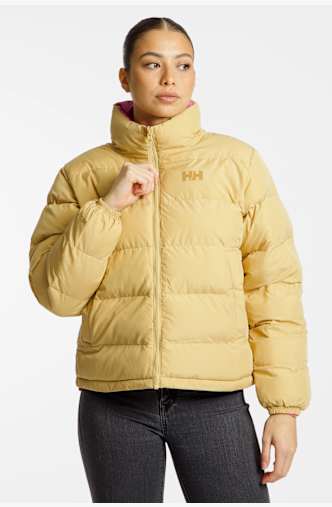 Helly Hansen YU 23 Reversible Puffer Damen Winterjacke Gelb