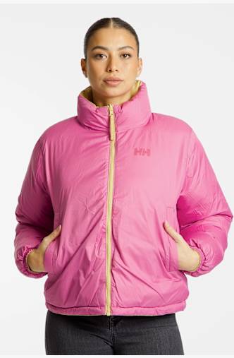 Helly Hansen YU 23 Reversible Puffer Damen Winterjacke Gelb