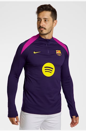 Nike FC Barcelona Dri-FIT Strike longsleeve uomo 25/26 Viola