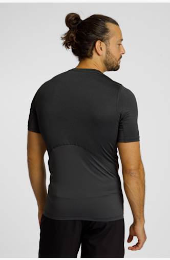 POWERZONE Compression t-shirt hommes Noir