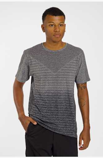 POWERZONE Seamless t-shirt uomo Nero