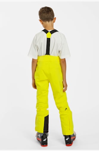 ALBRIGHT Adelboden pantaloni da sci bambini Giallo