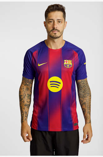 Nike FC Barcelona Home Replica maglia da calcio uomo 25/26 Blu